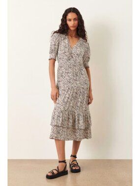 ba&sh Ivika Midi Dress in Size M